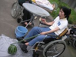 西瓜割り